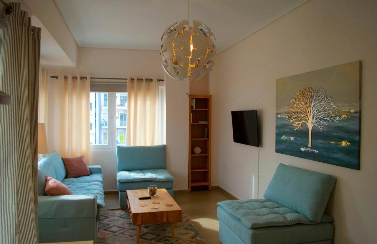 Sunny Central Luxury Apartment 沃洛斯 外观 照片